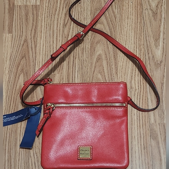 Dooney & Bourke Handbags - Dooney & Bourke Pebble Grain Letter Carrier